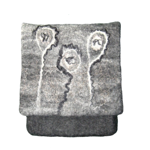 Buchtasche aus Filz
